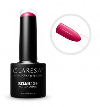 CLARESA SoakOFF UV/LED Gel - Pink 537, 5 ml